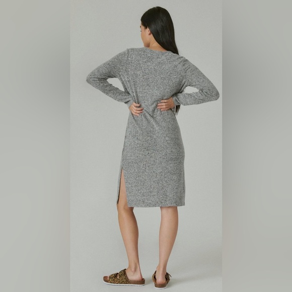 NWT! LUCKY BRAND Women's Cloud Jersey Ribbed Long Cardigan SIZE SMALL - Picture 3 of 10